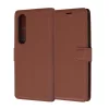 Techsuit - Leather Folio kinyitható tok - Sony Xperia 1 VI - Barna