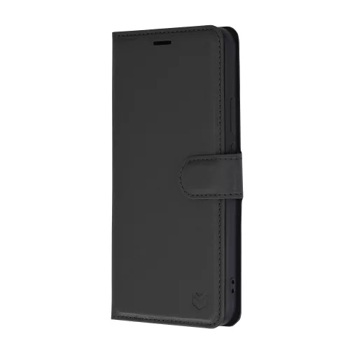 Techsuit - Leather Folio kinyitható tok - Huawei nova 11 / nova 12s - Fekete