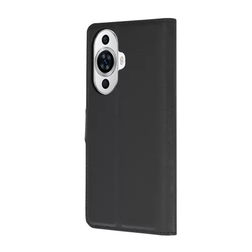 Techsuit - Leather Folio kinyitható tok - Huawei nova 11 / nova 12s - Fekete