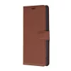 Techsuit - Leather Folio kinyitható tok - Huawei nova 11 / nova 12s - Barna
