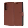 Techsuit - Leather Folio kinyitható tok - Huawei nova 11 / nova 12s - Barna