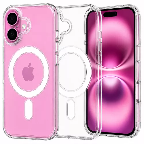 Techsuit - MagSafe Pro tok - iPhone 16 Plus - Átlátszó
