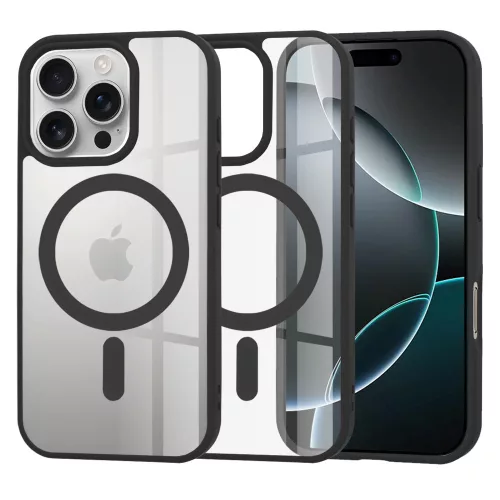 Techsuit - MagSafe Pro tok - iPhone 16 Pro - Fekete