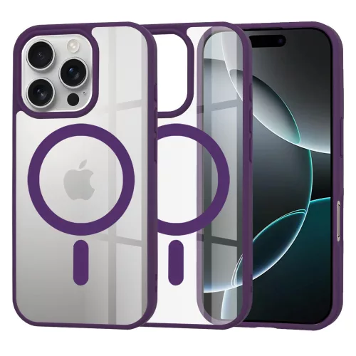 Techsuit - MagSafe Pro tok - iPhone 16 Pro - Lila