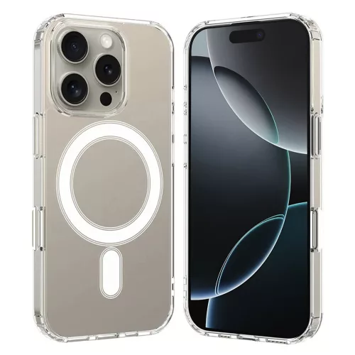 Techsuit - MagSafe Pro tok - iPhone 16 Pro - Átlátszó