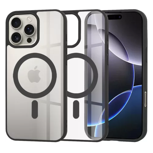 Techsuit - MagSafe Pro tok - iPhone 16 Pro Max - Fekete