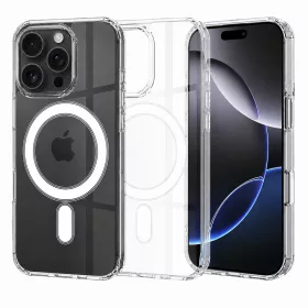 Techsuit - MagSafe Pro tok - iPhone 16 Pro Max - Átlátszó