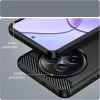 Techsuit - Carbon szilikon tok - Realme 12 / 12x - Kék