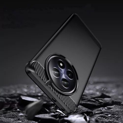 Techsuit - Carbon szilikon tok - Realme 12 / 12x - Kék