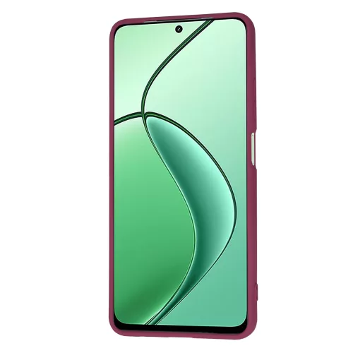 Techsuit - SoftFlex szilikon tok - Realme 12 / 12x - Bordó