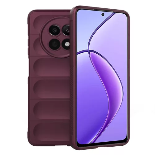 Techsuit - Magic Shield tok - Realme 12 / 12x - Bordó