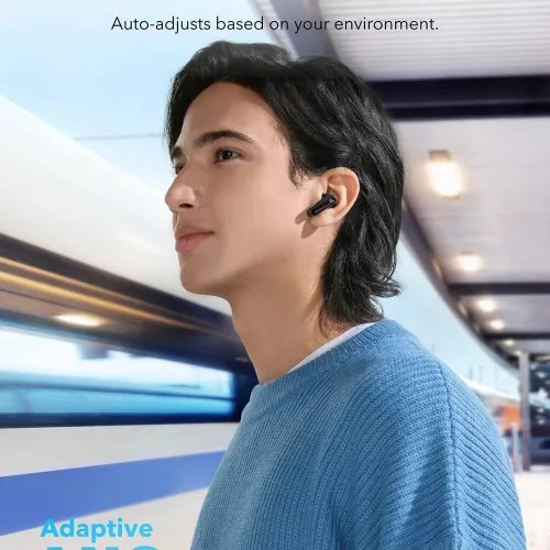 Anker - Vezeték nélküli fülhallgató SoundCore P40i (A3955G11) - TWS, Zajszűrő, Bluetooth 5.2, Érintésvezérlés - Fekete