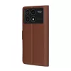 Techsuit - Leather Folio - Xiaomi Poco F6 Pro - Brown