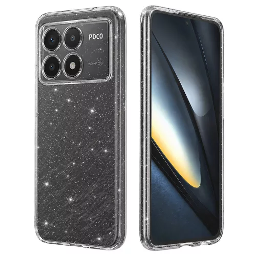 Techsuit - SparkleSkin Series - Xiaomi Poco F6 Pro - Clear