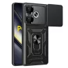Techsuit - CamShield ütésálló tok - Xiaomi Poco F6 - Fekete