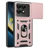 Techsuit - CamShield ütésálló tok - Xiaomi Poco F6 Pro - Rosegold