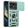 Techsuit - CamShield ütésálló tok - Xiaomi Poco F6 Pro - Zöld