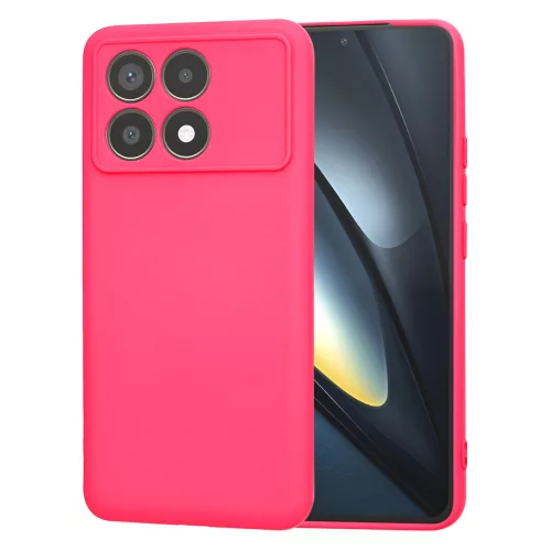 Techsuit - SoftFlex szilikon tok - Xiaomi Poco F6 Pro - Pink