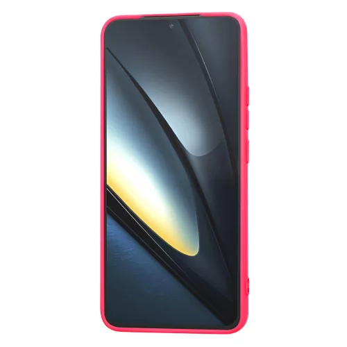 Techsuit - SoftFlex szilikon tok - Xiaomi Poco F6 Pro - Pink