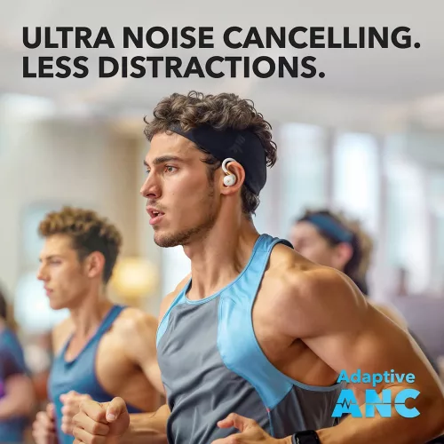 Anker - Vezeték nélküli fülhallgató SoundCore X20 (A3968G21) - Sporthoz, Bluetooth, Vízálló - Fehér