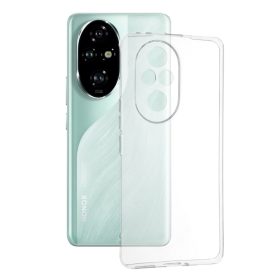 Techsuit - Clear Silicone - Honor 200 Pro - Átlátszó tok