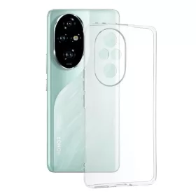 Techsuit - Clear Silicone - Honor 200 Pro - Átlátszó tok