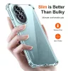 Techsuit - Shockproof Átlátszó Ütésálló Szilikon tok - Honor 200 - Átlátszó