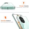 Techsuit - Shockproof Átlátszó Ütésálló Szilikon tok - Honor 200 Pro - Átlátszó