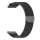 Techsuit - Watchband 18mm (W009) - Huawei Watch GT 4 (41mm)/W1/Honor Watch S1/Garmin Venu 2S/Vivoactive 4S - Black