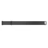 Techsuit - Watchband 18mm (W009) - Huawei Watch GT 4 (41mm)/W1/Honor Watch S1/Garmin Venu 2S/Vivoactive 4S - Black