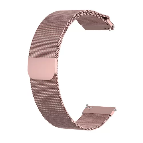 Techsuit - Watchband 18mm (W009) - Huawei Watch GT 4 (41mm)/W1/Honor Watch S1/Garmin Venu 2S/Vivoactive 4S - Pink