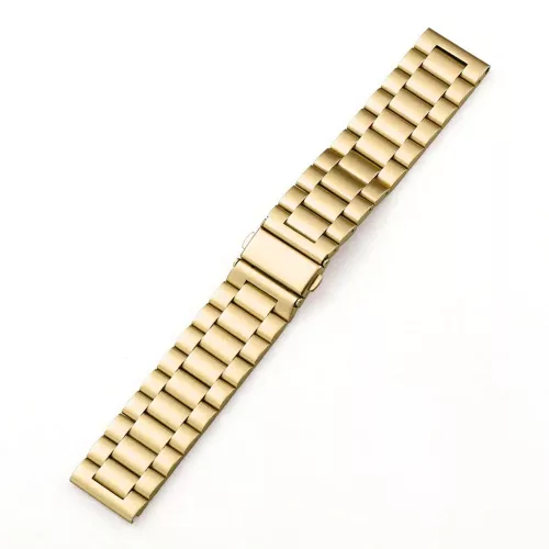 Techsuit - Watchband 18mm (W010) - Huawei Watch GT 4 (41mm)/W1/Honor Watch S1/Garmin Venu 2S/Vivoactive 4S - Gold