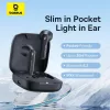 Baseus - Vezeték nélküli fülhallgató Bowie E16 (A00061900313-01) - Bluetooth 5.3, Valódi vezeték nélküli, Érintésvezérlés, Vízálló - Kék