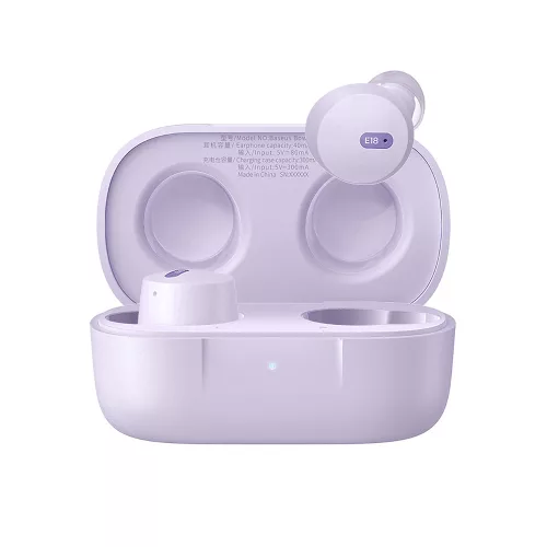 Baseus - Bowie E18 vezeték nélküli fülhallgató (A00023800533-00) - Bluetooth 5.3, True Wireless, Hívás ENC, Vízálló - Lila
