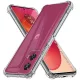 Techsuit - Shockproof Átlátszó Ütésálló Szilikon tok - Motorola Edge 50 Fusion - Átlátszó