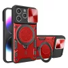 Techsuit - CamGuard Pro tok ütésálló tok - iPhone 14 Pro - Piros