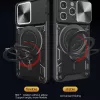 Techsuit - CamGuard Pro tok ütésálló tok - iPhone 14 Pro - Piros