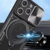 Techsuit - CamGuard Pro tok ütésálló tok - iPhone 15 Pro - Piros