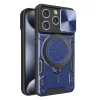 Techsuit - CamGuard Pro tok ütésálló tok - iPhone 15 Pro - Kék