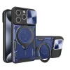 Techsuit - CamGuard Pro tok ütésálló tok - iPhone 15 Pro - Kék