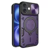 Techsuit - CamGuard Pro ütésálló tok - iPhone 16 - Lila