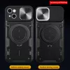 Techsuit - CamGuard Pro ütésálló tok - iPhone 16 - Lila