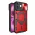 Techsuit - CamGuard Pro tok ütésálló tok - iPhone 16 Plus - Piros
