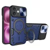 Techsuit - CamGuard Pro tok ütésálló tok - iPhone 16 Plus - Kék