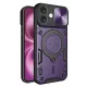 Techsuit - CamGuard Pro tok ütésálló tok - iPhone 16 Plus - Lila