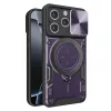Techsuit - CamGuard Pro tok ütésálló tok - iPhone 16 Pro - Lila