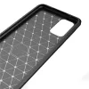 Techsuit - Carbon szilikon tok - Samsung Galaxy A52 4G / A52 5G / A52s 5G - Fekete