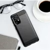 Techsuit - Carbon szilikon tok - Samsung Galaxy A52 4G / A52 5G / A52s 5G - Fekete