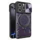 Techsuit - CamGuard Pro tok ütésálló tok - iPhone 16 Pro Max - Lila