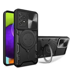   Techsuit - CamGuard Pro ütésálló tok - Samsung Galaxy A52 4G / A52 5G / A52s 5G - Fekete